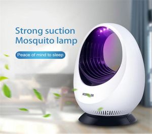 LED Myggmordare Lamp Pocatalyst Myggfälla Mute USB Electronic Bug Zapper Insect Killer Repellent Home Office Mosquito K2727452