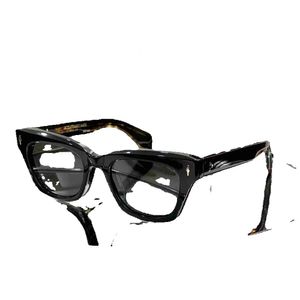 Retro vintage rektangulär acetatram solglasögon för män och kvinnor med fall