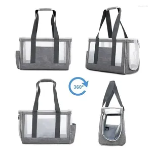 Cat Carriers Shoulder Carrier Handbag Single Bag Puppy Dog Pet Breathable S Portable For Travel Tranporter