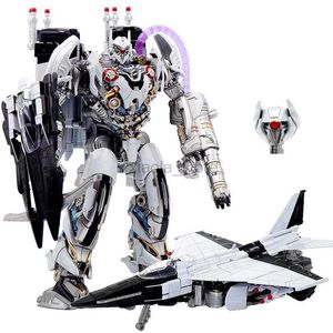 Transformation toys Robots Transformation combiners Black Mamba LS01 nitrogen Zeus deformation Toy Movie 5 enlarged alloy version BMB fighter Toy 2400315