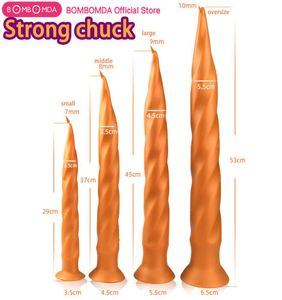 XXL Super Lange Dildo Riesige Silikon Lange Analdildo Butt Plug Erotische Erwachsene Sex Spielzeug Für Frauen Männer Anus Dilator anal Plug Expander T6959595