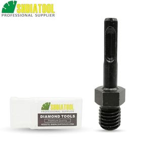 SHDIATOOL DEĞİŞTİRİLMİŞ M14 - SDS veya SDS - SDS Diamond Core Bits adaptörü Hammer Matkap veya Elektrikli Matkap Donanımı Dönüştürücü 9659605