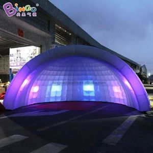 Grande fatto a mano 10mD (33ft) con ventilatore a cupola gonfiabile tenda ad aria soffiata tenda per fiere igloo baldacchino tendone per feste all'aperto decorazione eventi giocattoli sport