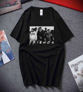 Nova streetwear camisetas wutang clã amigos programa de tv camiseta presente vintage para homens mulheres hip hop t camisas roupas k297524825