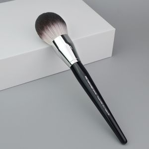 Stora pulverborstar Löst pulverblåsa konturborstar Högkvalitativ timmer Syntetisk hår Professionell Makeup Brush 91#