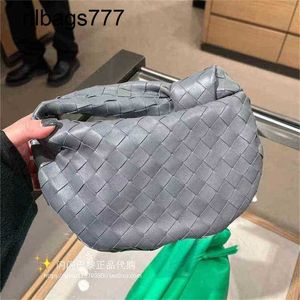 Bottegvenetas Jodie Designer Handbags Grey Woven Knotted Bag Mini Handbag Mini underarm Dumpling Bag 54wp