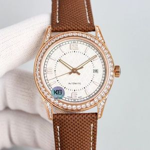 Sapphire Crystal Steel Case High Quality Men's Casual Diamond Watch Automatisk rörelse Perfekt detalj Utförande Fin estetik Representantarbete