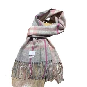 Sciarpe firmate da uomo nuove da donna Sciarpe di marca 100% cashmere per l'inverno Sciarpe lunghe da donna e da uomo Taglia 180x30 cm Regalo 4WXF0