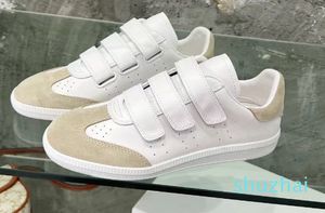 2024 Isabel Paris Marant Sneakers Beth Grip-Strap Leather Low-Top Beth Leather Sneakers Fashion Designer Isabel Trainers