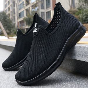 2024 Männer Freizeitschuhe Atmungsaktive fliegende gewebte Sportschuhe Sneakers Laufschuhe M3bk #