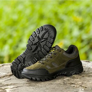 Oulylan Спортивная мужская зимняя уличная обувь для скалолазания Нескользящие теплые повседневные треккинговые кроссовки на шнуровке большого размера
