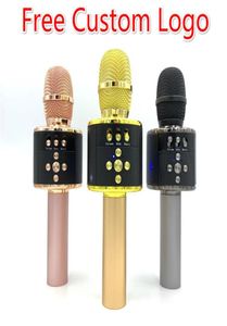 BluetoothワイヤレスハンドヘルドマイクスピーカープロフェッショナルマイクミュージックプレーヤーSing Recorder Mic for KTV Party Karaoke22774783712