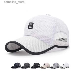 Ball Caps Nowa marka mężczyzn mężczyzn baseball czapka Summer Dad Hat Fishing Hat Kobiet męski ciężarówki kapelusz dla kobiet Dropshippy240315