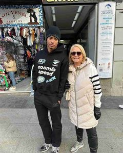 Erkek Hoodies Sweatshirts Harajuku Kırık Gezegen Hoodies Kadın Sokak Giyim Erkekler Y2K Giyim Üstleri Sweatshirt Goth Grunge Büyük boy Hoodie Erkek Giyim L240315