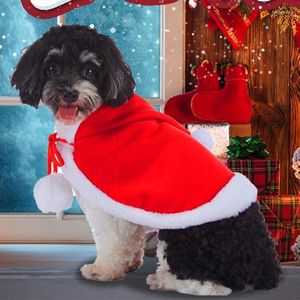 Kedi Kostümleri Pet Kostüm Şapkası Komik Santa Pelerin Partisi Cosplay Elbise Aksesuarları Aksesuar