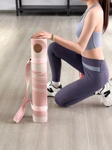 2024 Neue Designer-Lu-Sportteppich-Yogamatten 180 cm * 66 cm Rutschfeste Sport-Fitness-Dick-EVA-Komfortschaum-Mode-Yogamatte für Übungen und Pilates-Gymnastikmatte Geschenk