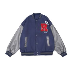 American Retro Style Baseball Mundur Jacket Men's 91