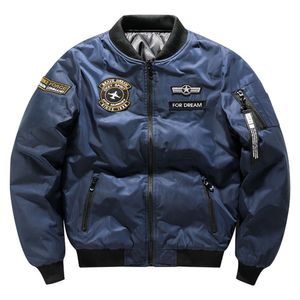 Designer Mens Casual Jacket Autumn and Winter Double-sided Cotton Jacket Ma1 Pilot Fashion Brand Overalls Heavy Duty Baseball Jacket ma1 bomber jacket MB38