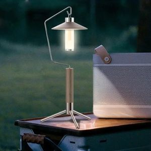 Batot Camping Camping Appeding Rack Light Light Stand da tavolo pieghevole per esterni lanterna sospesa per goal zero 240407