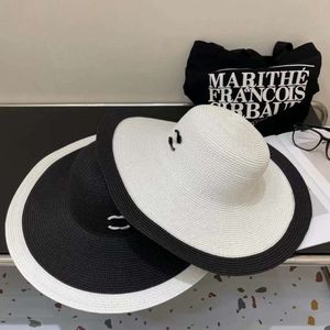 Tasarımcı Straw Hat Chanelss Şapkalar Erkekler için Kadınlar Casquette Geniş Mızaltlı Tasarımcı Şapka Güneş Gorras Açık Plaj Tuval Hip Hat Tasarımcı Moda Aksesuarları