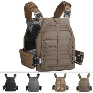 Taktiska västar Militära Tactical Vest Justerbar Airsoft Shooting WarGame Combat Vests Skyddande utomhusjakt CS Training Vest Armor 240315