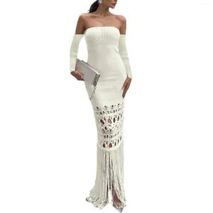 Casual Dresses Women's Dress Summer In Formal Occasion Prom Chic And Elegant Party For Women 2024 Female