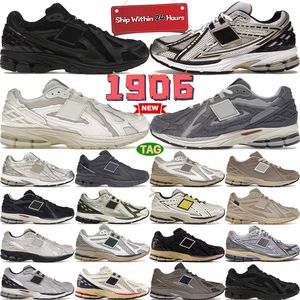 Nowe 1906 Buty do biegania 1906R Designer 1906D Pakiet Ochrony Sneakery Męskie Tracze Outdorem Women Sport Sports Black Skórzanie Biała Złota Sól Sea Salt Red Jade