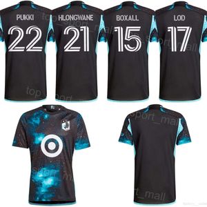 2024 2025 Soccer Minnesota United FC Jersey 17 Lod 25 Bran 14 Oluwaseyi 10 Reynoso 31 Dotson 15 Boxall 37 Clark 8 Rosales 22 Pukki 21 Hlongwane Football Shirt Kits