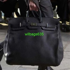 Ręcznie robione torby oryginalne skórzane torebki duża pojemność torba na podróż biznesową torebki BK50 męskie i damskie fitness ręczny torba bagażowa cus ma logo hbulu6