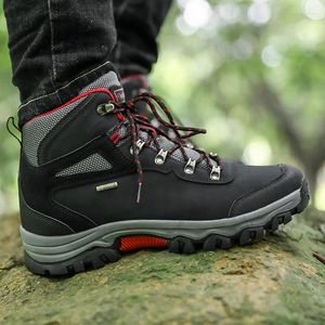Mode 460 casual män skor sneakers utomhus vandring bekväm andlig vandring slitsträckt bergskor