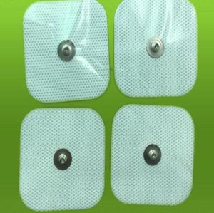 40sts ersättning Compa Easy Snap Electrodes Pad 2in x 2in för kantprestanda Sport Elite Trådlösa muskelstimulatorer TENS E8126395