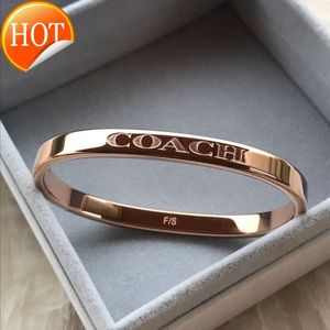 DF Rose Gold Armband Paare Titan Stahl Licht Luxus Exquisite Temperament Mode Vielseitig 2023 Neue Qixi Geschenk Freundin
