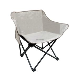Camp Furniture Convenient to carry foldable moon chairs for outdoor camping portable fishing stools leisure backrest camping and picnic chairs YQ240315
