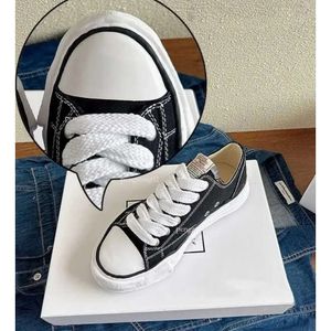 Designer Casual Shoes Canvas Shoes Luxury MMY Women's Shoes Lace Sneakers New MMY Mason Mihara Yasuhiro Shoelace