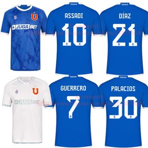 2024 Universidad de Chile Soccer Jerseys Assadi 24 25 Guerrero Diaz Fernandez Palacios koszulki piłkarskie Top Thai Quall Football Kit