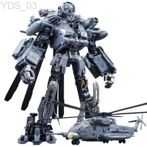 Anime Manga Transformation Vertigo Helicopter Blackout WJ M05 Oversized KO SS08 Hide Shadow Alloy Action Figure Robot Model Toys Kids Gifts YQ240315