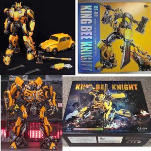 Giocattoli di trasformazione Robot Trasformazione CE-01 CE01 CE-04 CE04 T3 Hornet Beetle Gaiden Autobot Modello KO Soldier Bee Intaglio a doppia testa yq240315