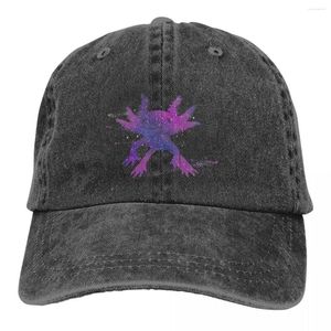 ボールキャップ面白い野球のピークキャップAxolotl Lover Sun Shade Cowboy Hats for Men Trucker Dad Hat