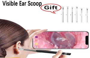 Smart Visual Ear Cleaner Stick Endoscope Kamera Otoscope Wax Remover Picker Wosk narzędzie usuwane 2203238970977
