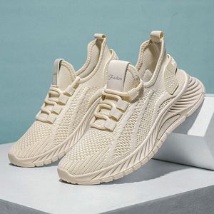 Primavera feminina nova moda lazer esportes sapato único atacado fábrica na moda malha sapatos femininos O4wz #