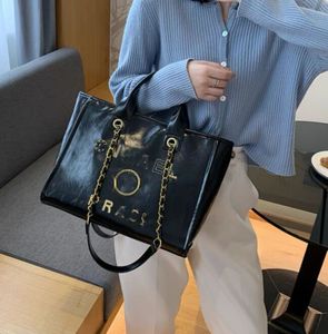 Designer große Kapazität Strandtaschen Luxus Perle Tote Seaside Damen Schulter Handtaschen Einkaufstasche Fashion Duffel Taschen Handtasche Brieftasche 33-10-28 cm