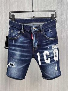 Tasarımcı Taş Yırtık Erkek Kot pantolon, streç nakışlı üst düzey malzemelerden yapılmış Mens denim şort 28-38