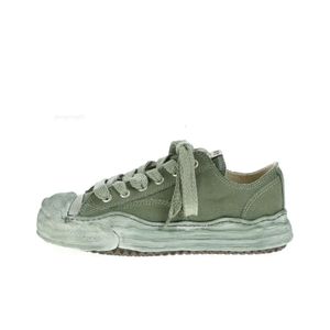 Designer mmy sb maison mihara yasuhiro skor casual upplösande skor mens plattform tränare kvinnor sneakers svart vita gula kvinnor utomhus sportbräda sko 49