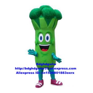 Trajes de mascote brócolis brócolis couve-flor vegetal mascote traje personagem de desenho animado festa duro para baixo Halloween All Hallows Zx469