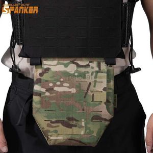 Taktiska västar Molle Tactical Cover för Carrier Plate Vest Militära tillbehör Väska för män utanför verktyget EDC Vest Bag 240315