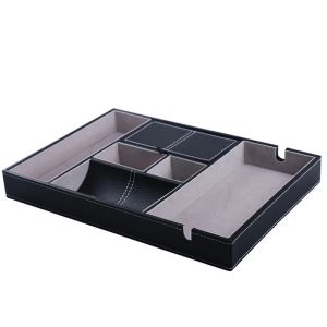 Корзины Valet Tray для мужчин, EDC Tray, Прикроватный органайзер, Настольный органайзер, Зарядная станция, Catch All, Поднос для комода