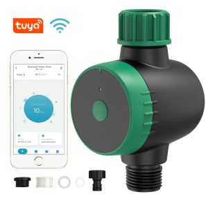 Timers Tuya WiFi Garden Watering Timer Automatisk vattning Drip Irrigation System för växthus trädgårdsarbete för Alexa Google Home