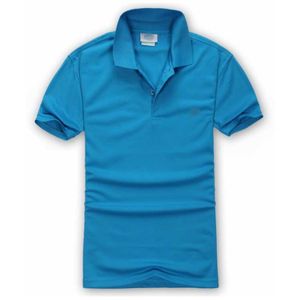 Alta qualidade dos homens camiseta designer polo camisas de alta rua bordado crocodilo impressão roupas dos homens marca polo camisa tamanho S-3XL