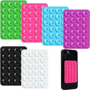 Suporte adesivo para capa de telefone com sucção de silicone - Mãos-livres, suporte forte para selfies e vídeos - Durável, fácil de usar