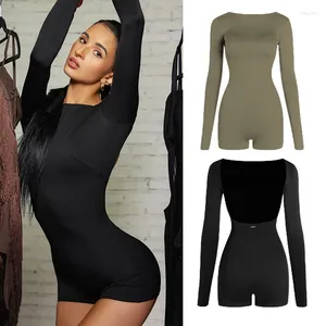 Stage Wear Winter Latin Dance Clothes Women Tops Backless Long Sleeves Bodysuit Adult Rumba Samba Training Practice DNV19079